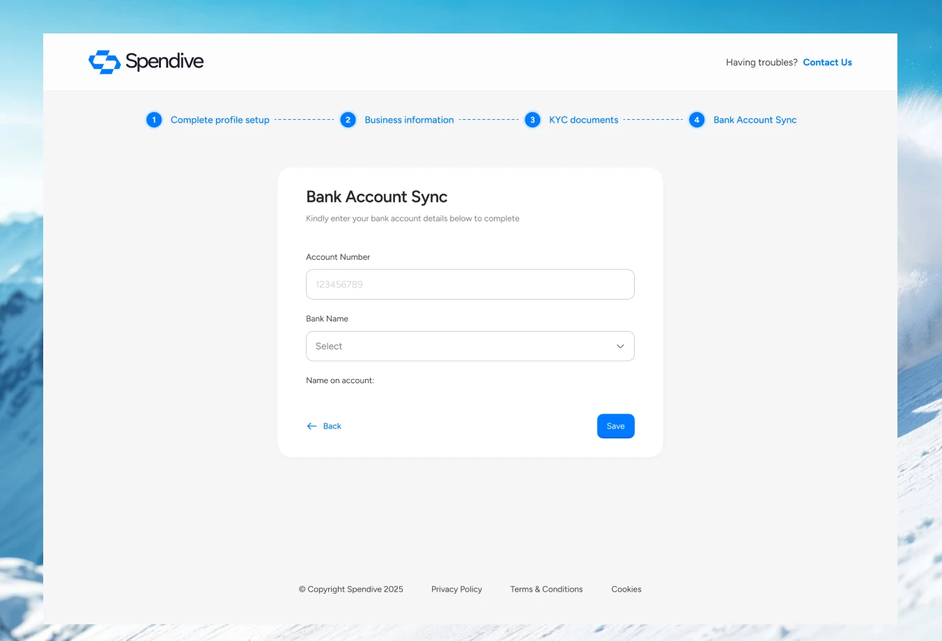 Onboarding screens (2 of 2)